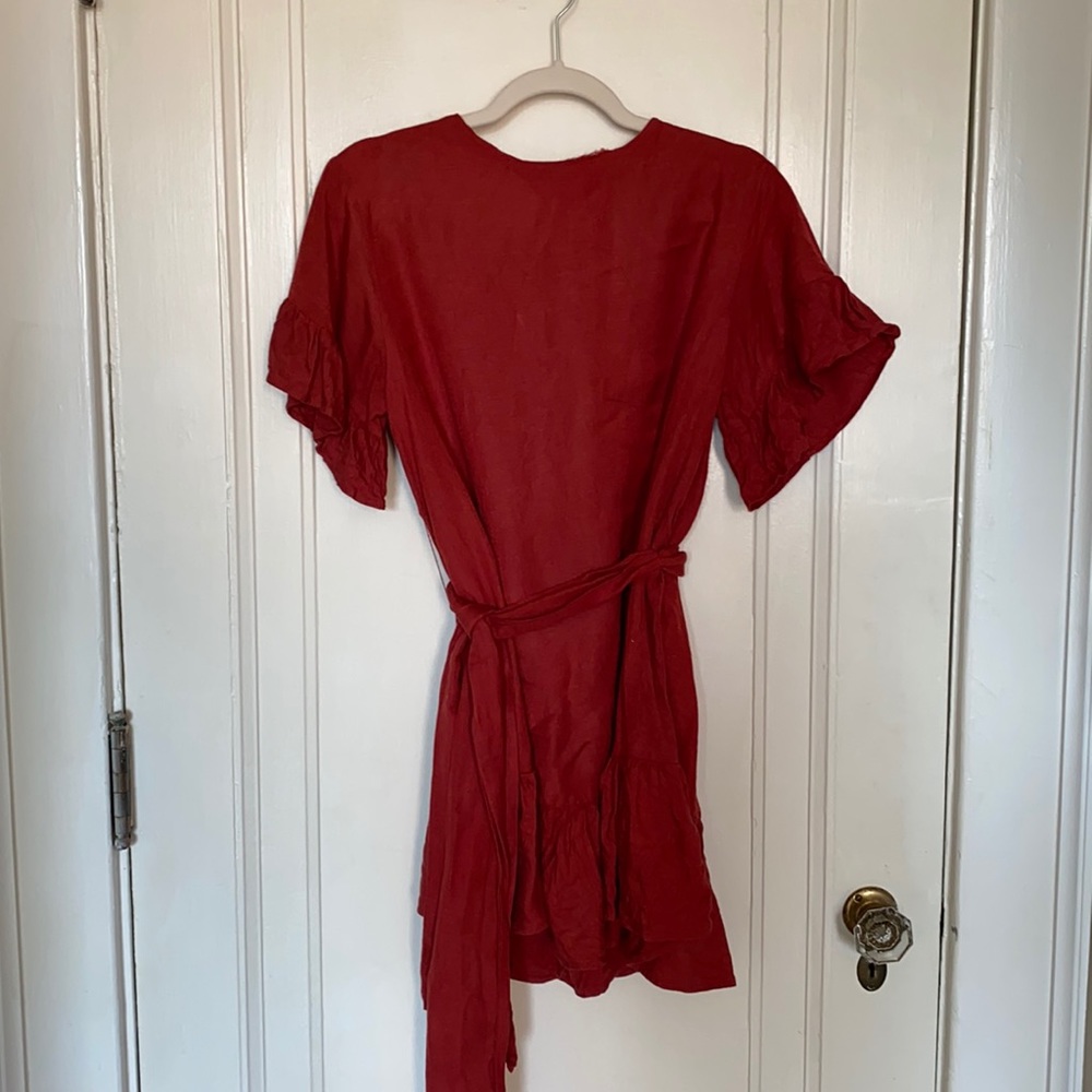 Urban Outfitters Ruffle Sleeve Dress